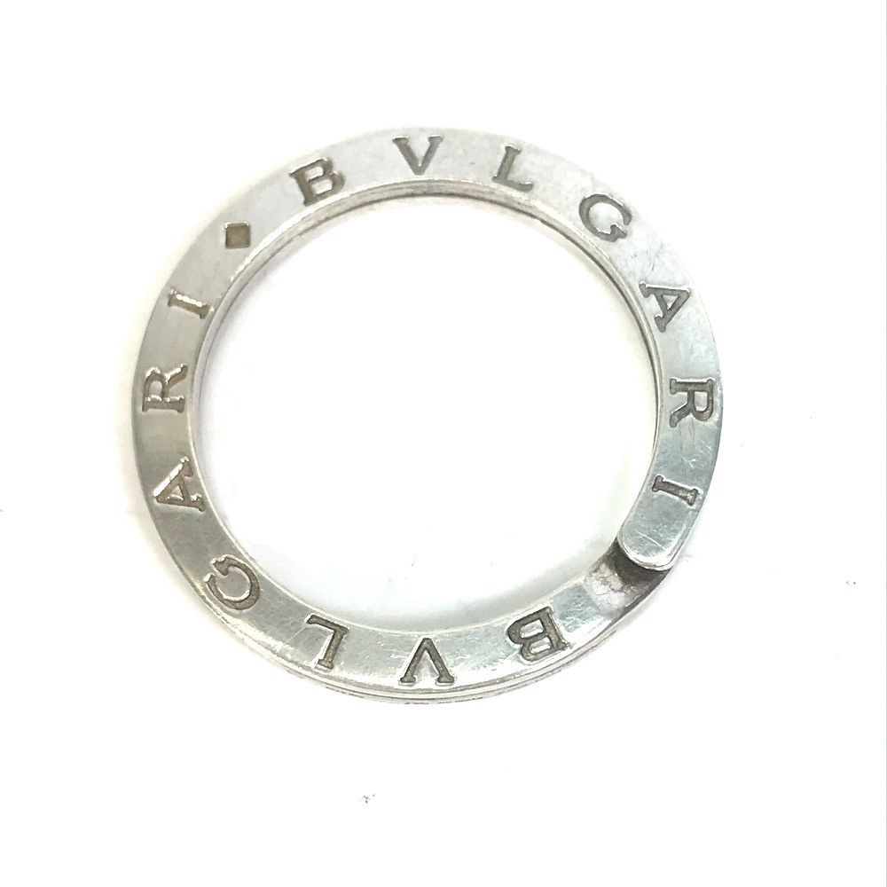ブルガリ BVLGARI キーリング アクセサリー ロゴ刻印 シルバー