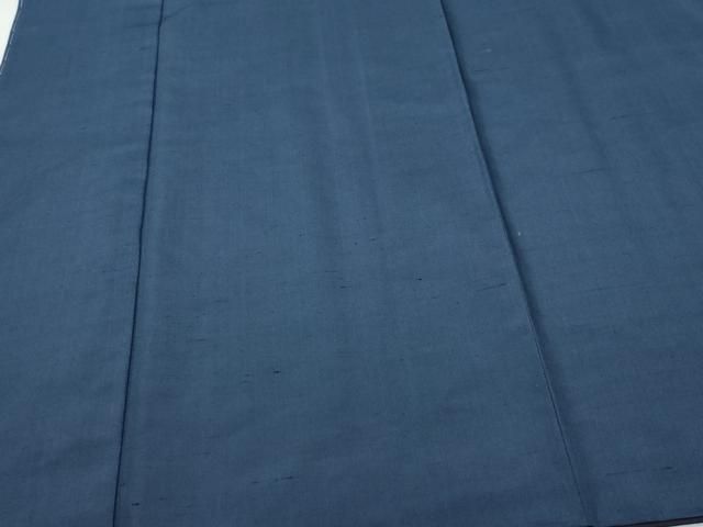 平和屋着物●男性　紬　アンサンブル　青褐色　正絹　逸品　未使用　CAAU9934vf 平和屋着物○男性 紬 アンサンブル 青褐色 正絹 逸品 未使用