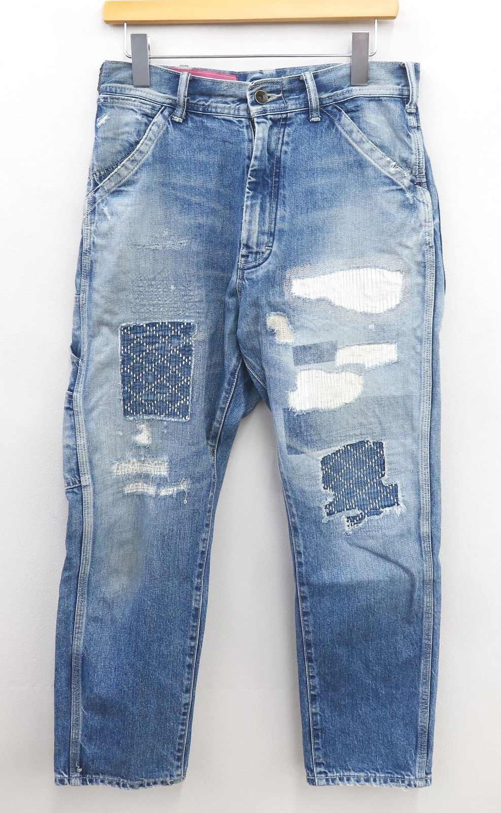 UNITED ARROWS - SONS ユナイテッドアローズ＆サンズ 1114-211-5336 刺し子デニムパンツ S