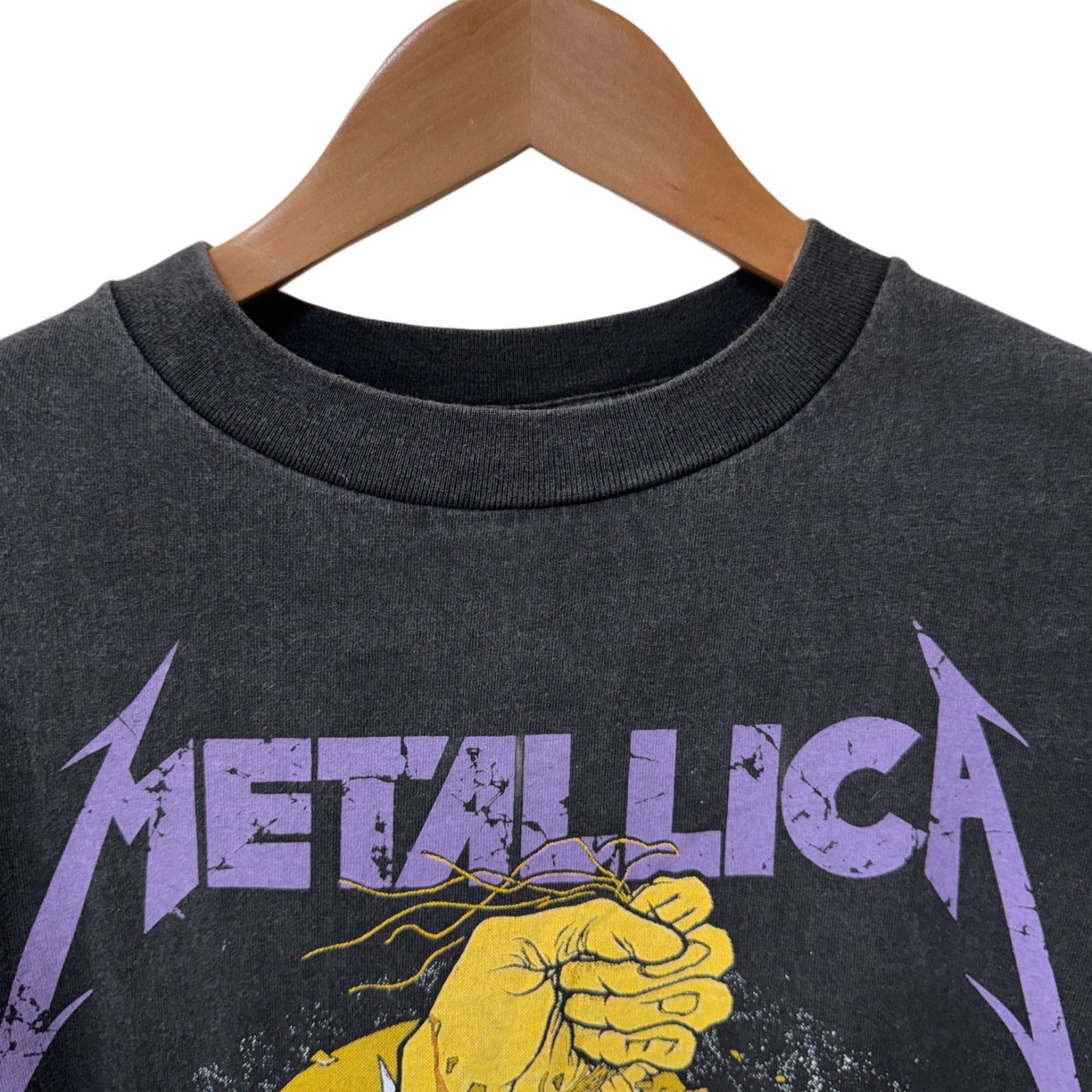 メタリカ Tシャツ Lサイズ ブラック USA製 90s 両面プリント