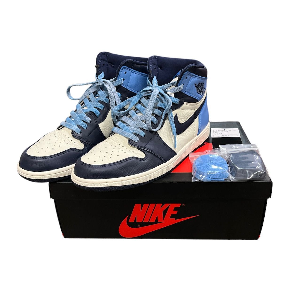 NIKE AIR JORDAN 1 OBSIDIAN エアジョーダン1 オブシディアン 