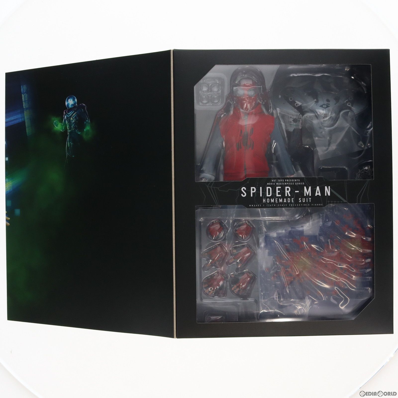 中古】[FIG]ムービー・マスターピース スパイダーマン(ホームメイド 