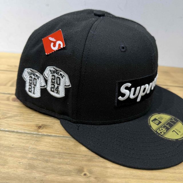 Supreme 24aw Jerseys Box Logo New Era Cap (7-3/4 61.5cm