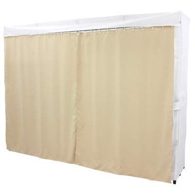 在庫処分 ILC ハンガーラック アイボリー 本体サイズ 幅240奥行50高さ183cm ラグス壁面クローゼットハンガー240 アイボリー I-TH240-IV