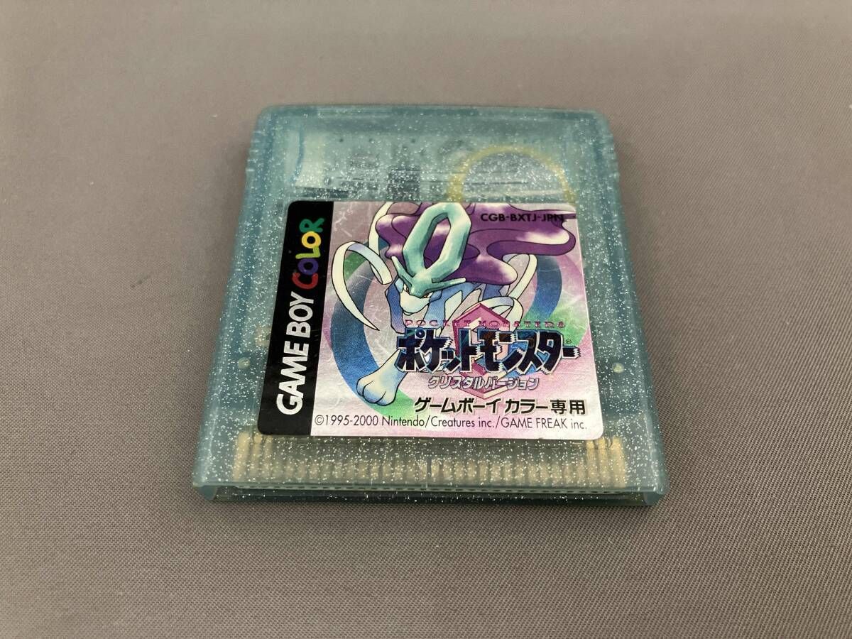 【即購入可】ポケットモンスター クリスタルバージョン (※動作未確認品) 即購入可】ポケットモンスター クリスタルバージョン (※動作