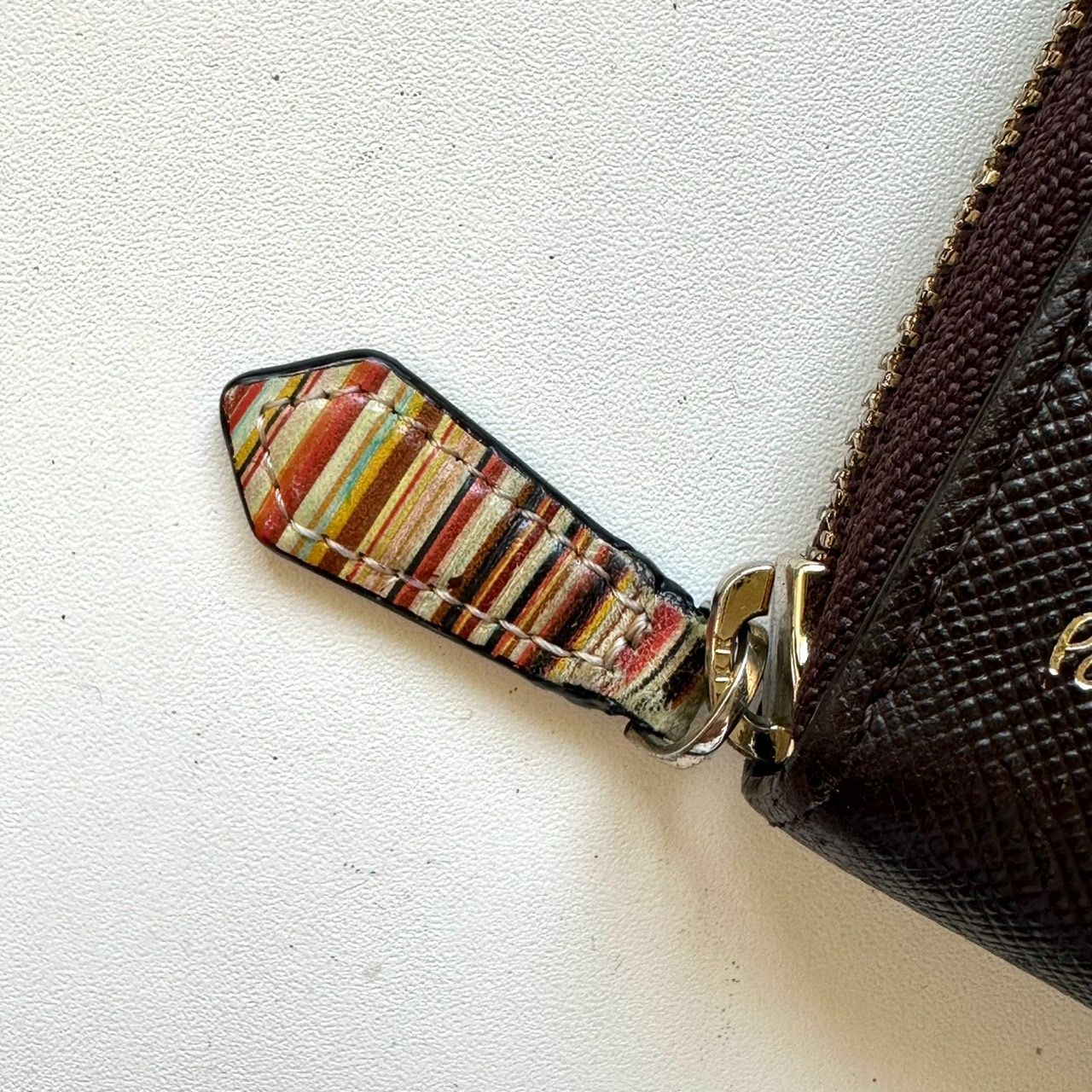 ポールスミス Paul Smith 長財布 ジップストローグレイン2 ダーク 