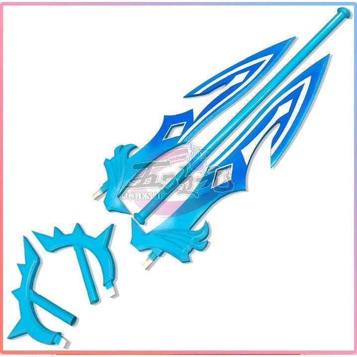 ♥ 原神 コスプレ タルタリヤ 武器 道具 両刀 槍 CS091007BJ ハロウィン