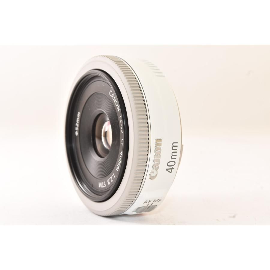 Canon キャノン EF 40 mm F 2 8 STM ホワイト 2508012