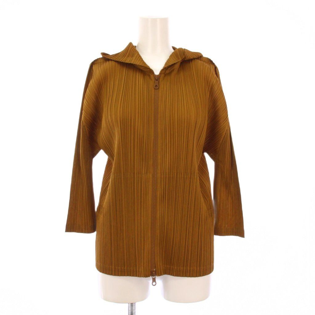 プリーツプリーズ PLEATS PLEASE イッセイミヤケ ジップアップ