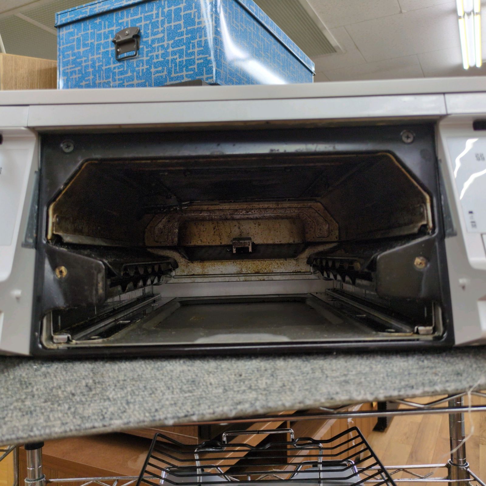 J577 ☆2015年製☆パロマ☆LPガスコンロ☆グランドシェフ☆水無し両面