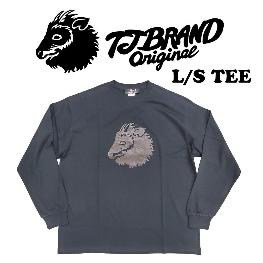 ティージェーブランド ( TJ BRAND ) TJ BRAND BIG LOGO L/S TEE (BLACK