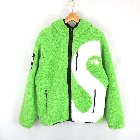 シュプリーム SUPREME ☆AA☆ 20AW The North Face S Logo Hooded Fleece Jacket Green ザ ノース  フェイス エス ロゴ フーデッド フリース ジャケット 緑 グリーン M - メルカリ