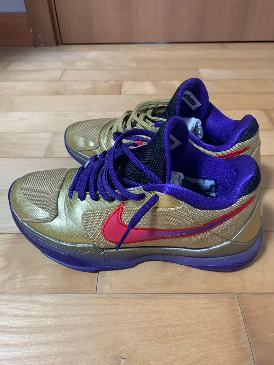 ナイキXアンディフィーテッド コービー5 プロトロ ホール オブ フェーム 260