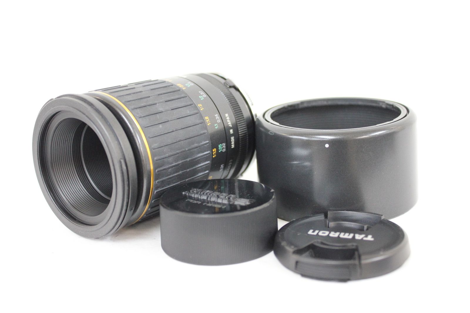 返品保証 タムロン Tamron SP Macro 90mm F2.8 フード 前後キャップ付き ニコン Aiマウント レンズ M6453