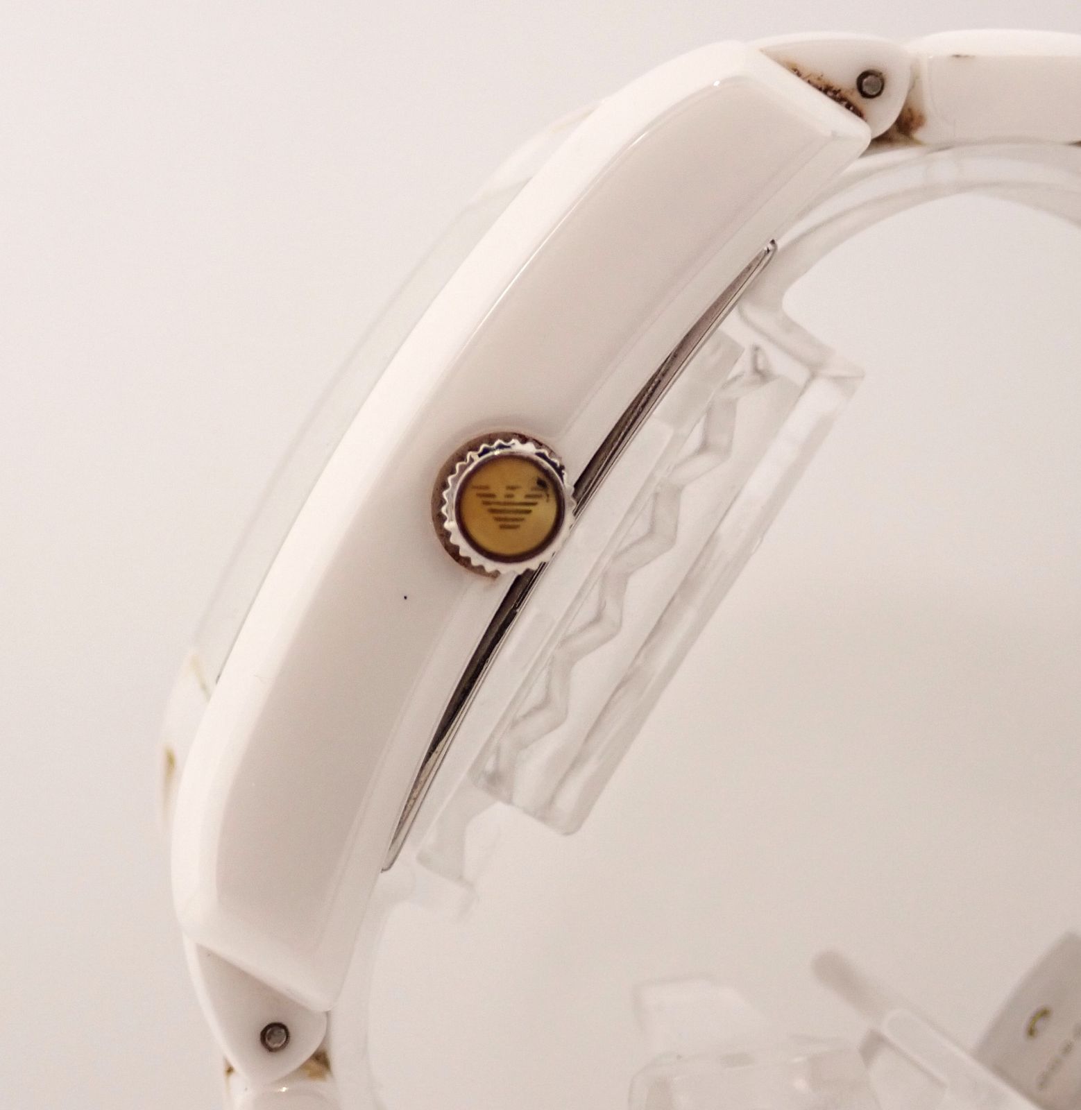 EMPORIO ARMANI(エンポリオアルマーニ) AR1408 ホワイトセラミック QZ 