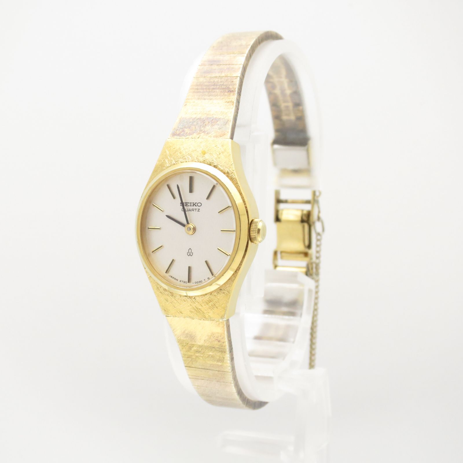 新品電池】クォーツ セイコー レディース腕時計 4720-7021 ゴールド