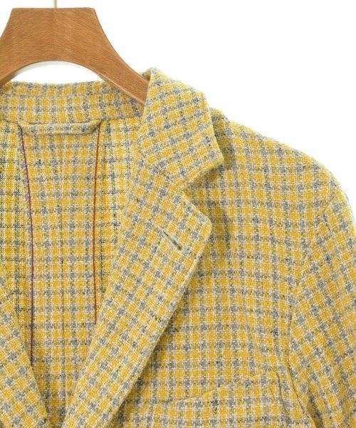 45R ジャケット メンズ 【古着】【中古】【送料無料】 45R 黄 セカンド