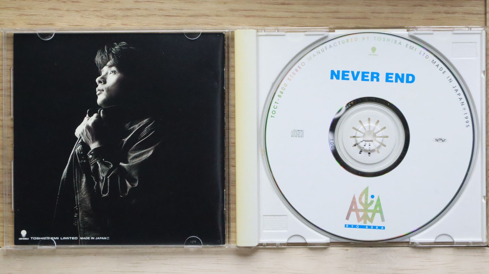 国内盤CD☆飛鳥/ASKA□ NEVER END □4542519000745/YCCR-00017