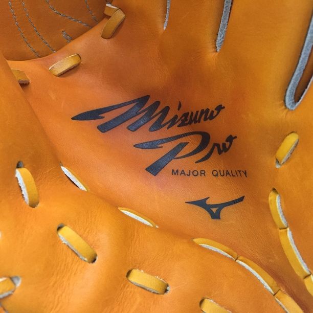 中古品 ミズノ mizuno ミズノプロ 軟式 投手用グローブ 1AJGR22101