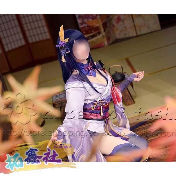 げんしん 原神 コスプレ衣装 雷電将軍 コスプレ 仮装 cosplay 武器追加可 イベント パーティー コスチューム 変装 仮装 仮装用ウィッグ genshin 基萌