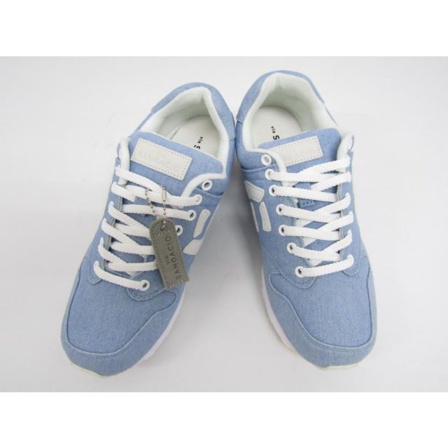 SANGACIO サンガッチョ　にゅ～ずDENIM『SKY BLUE』スニーカー via SANGACIOサンガッチョ にゅ～ず DENIM SKYBLUE 26cm｜Yahoo