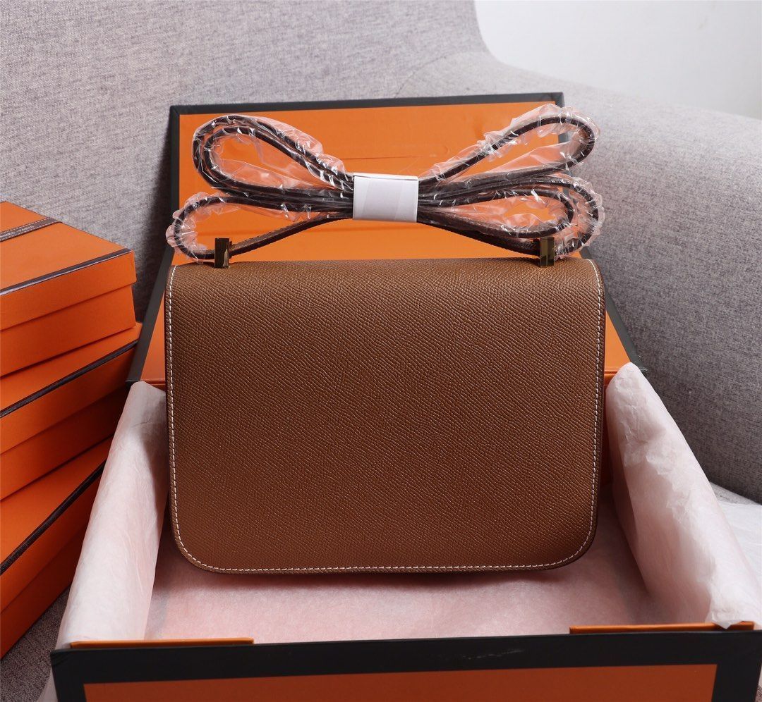 エルメス hermes レディース カーキ ゴールド バックル クロス