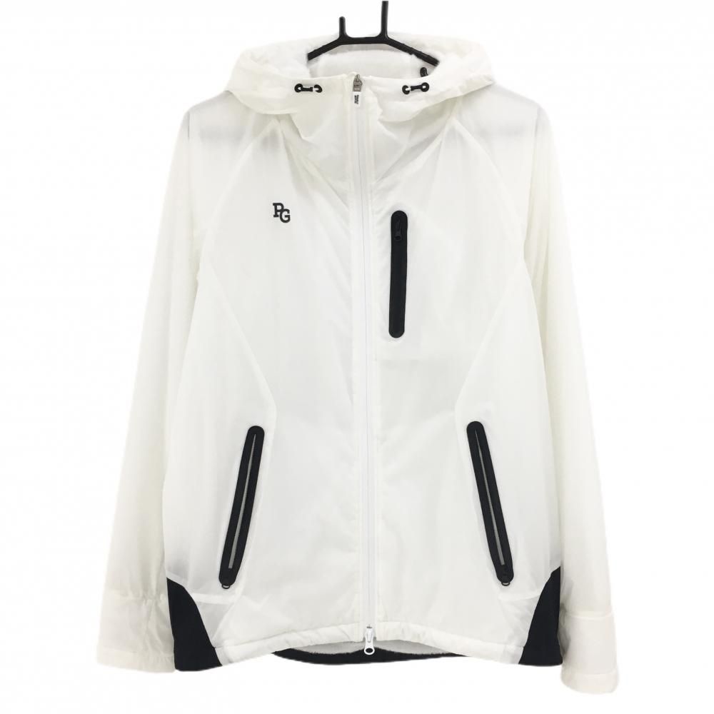 PEARLY GATES/パーリーゲイツ】パーカー ホワイト 白 サクラ 桜