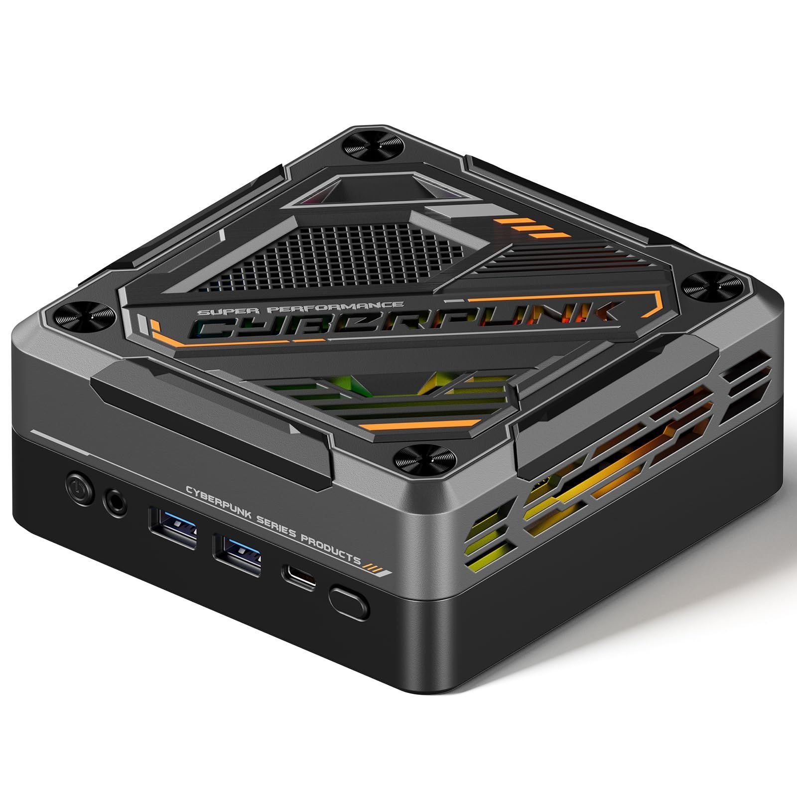 【新着商品】デュアルチャネル 小型PC / / サポート Bluetooth5.2 WiFi6 PC HDMI/Type-C/DP Mini SSD 3画面4K NVMe 512GB DDR4 60Hz出力対応. 16GB 最大4.3GHz (5700U 8C