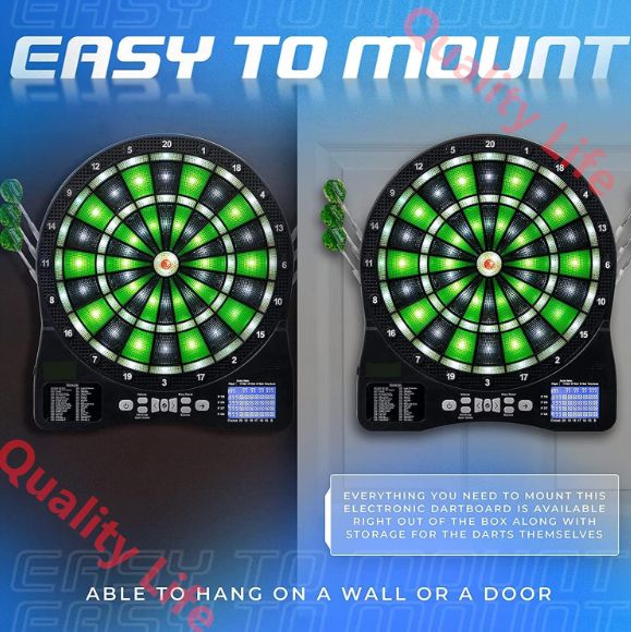 ソフトチップ電子ダーツボード