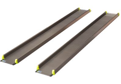キャメロン0113様 アイシン 軽々スロープ SS105 車椅子介護 約105cm 2本タイプ アルミによる業界最軽量設計