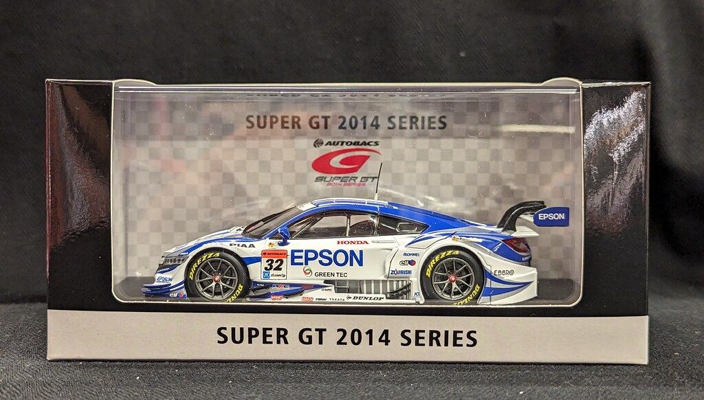 エムエムピー 1/43 EBBRO Epson NSX CONCEPT-GT SUPER GT500