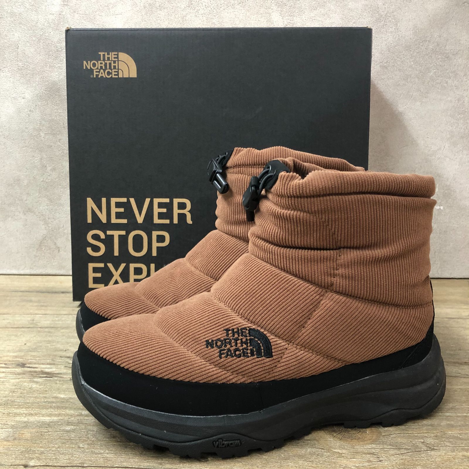 THE NORTH FACE ザノースフェイス ブーツ 24cm ヌプシ ブラウン