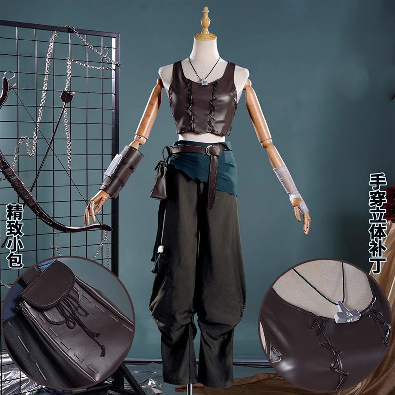 第五人格 アーチャー コスプレ衣装 二次元アニメコスプレ衣装 フルセット 高品質素材 舞台撮影用 イベント用 ハロウィン プレゼントに最適 キャラクター再現 コスプレ大会 推し活 撮影会用 コスプレイベント ハロウィン衣装 キャラクター衣装 高品質コスチューム