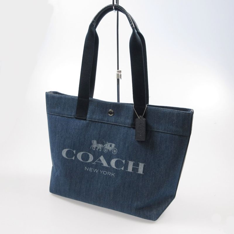 姫路東店 COACH | コーチ トートバッグ 67415 ホースアンドキャリッジ デニム 122