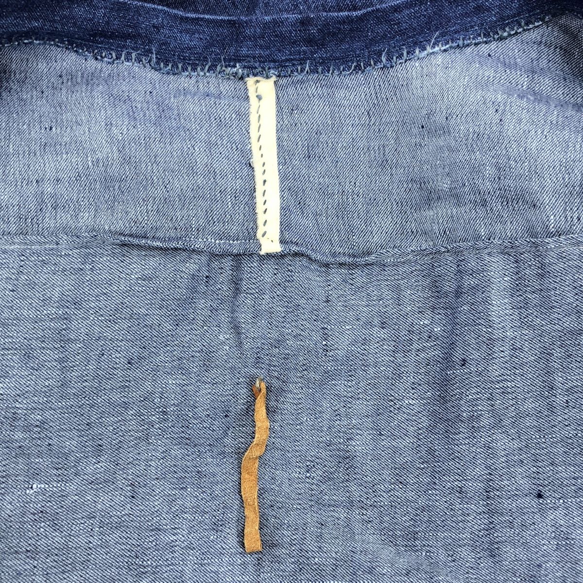 ISABELLA STEFANELLI / イザベラステファネリ | stand collar denim 