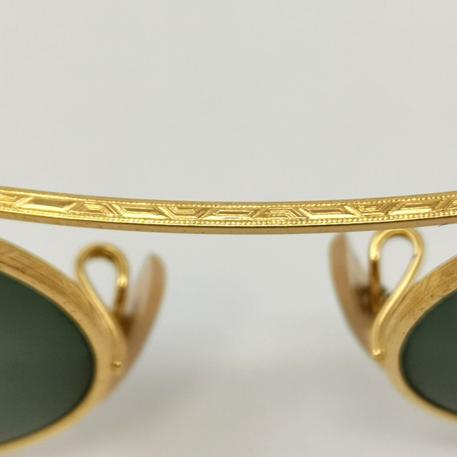 RAYBAN B&L オーバル　サングラス　ゴールド レイバン B&L USA オーバル サングラス サングラス アイウェア
