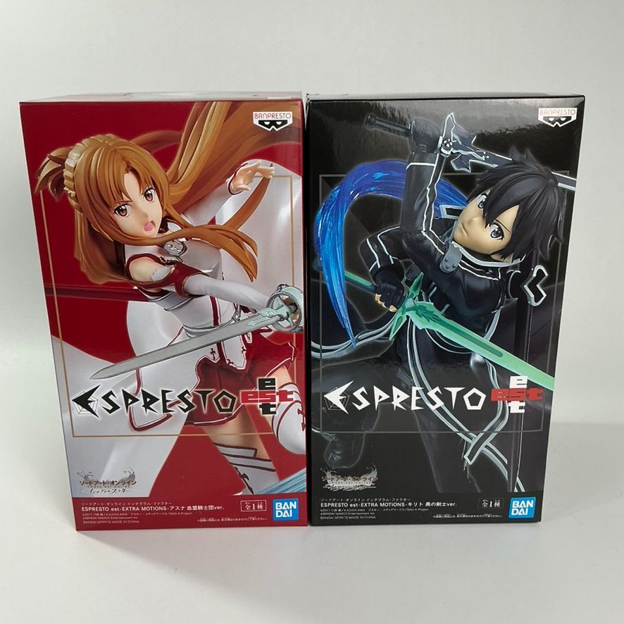ESPRESTO est-EXTRA MOTIONS- アスナ&キリト(セット) キリト アスナ
