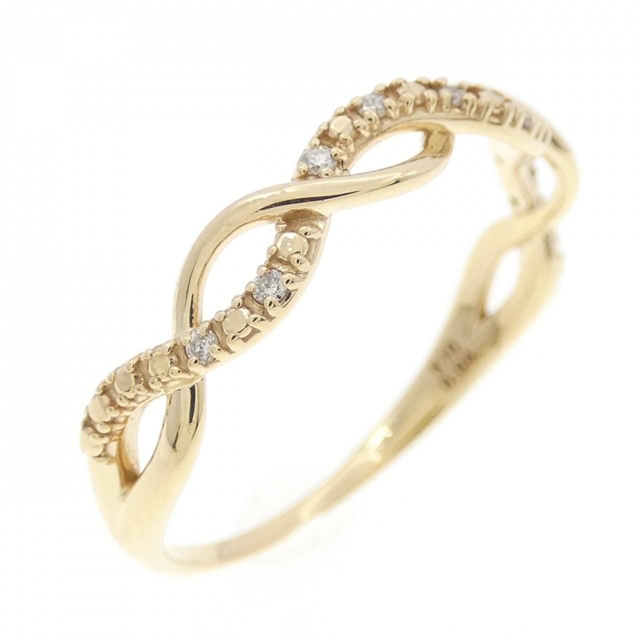 Hirotaka K10YG ダイヤモンド リング 0.05ct