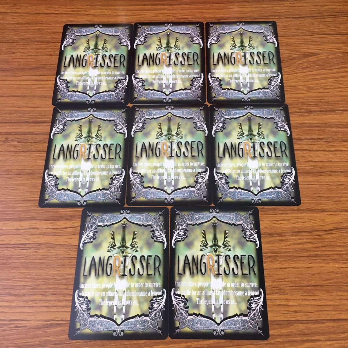 亜37 ラングリッサー LANG RISSER カード トレカ まとめ パイク ダーク