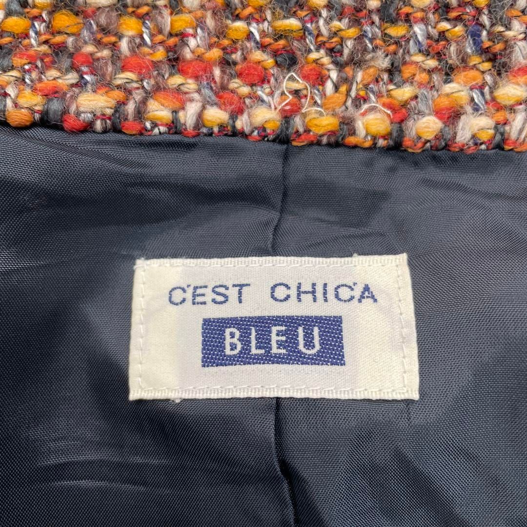 C'est Chica Bleu フード付きデニムジャケット セシカブルー C'est