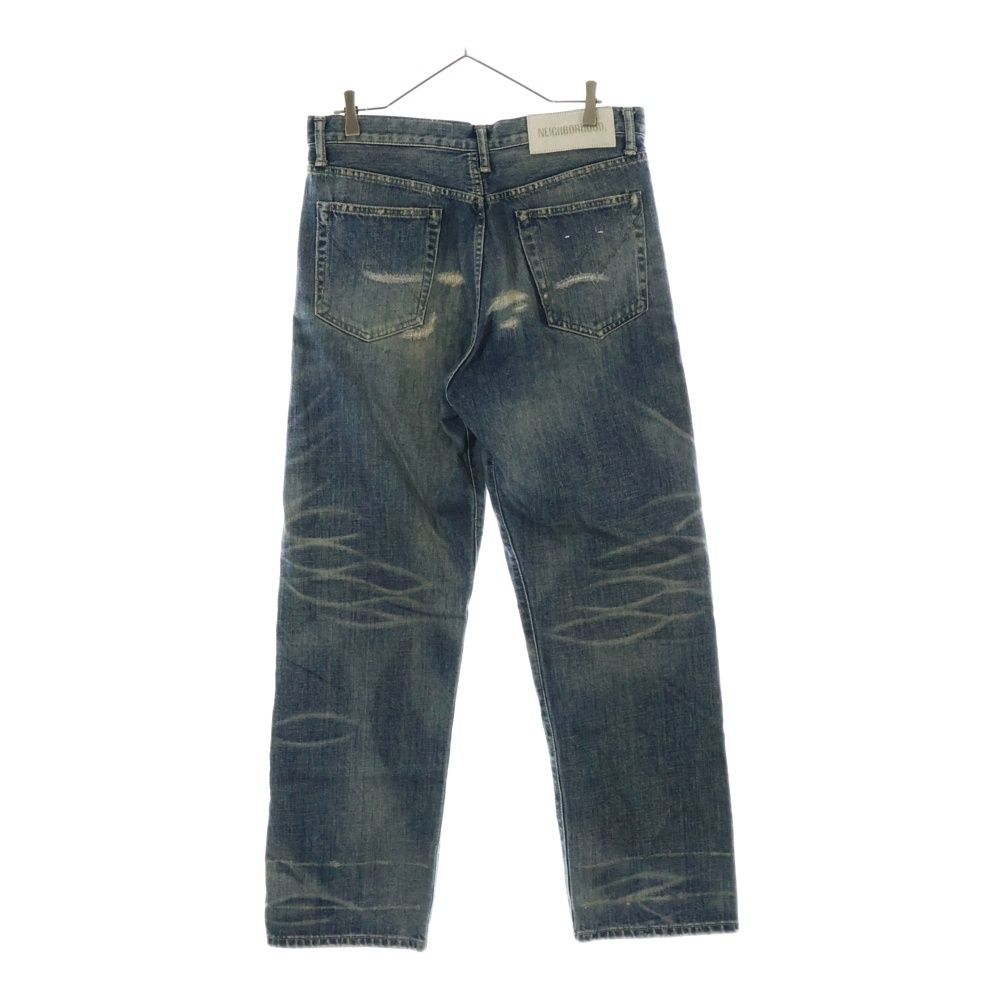 ネイバーフッド24AW SAVAGEデニムDP BASICインディゴL Yohji Yamamoto x NEIGHBORHOOD SAVAGE DENIM DP BASIC PANTS