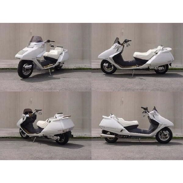 ホンダ フュージョン MF02 アッパーカウル 9点セット ホワイト