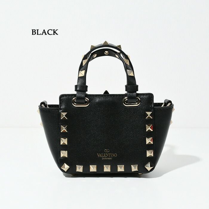 VALENTINO ヴァレンティノ バッグ ロックスタッズ グレイン