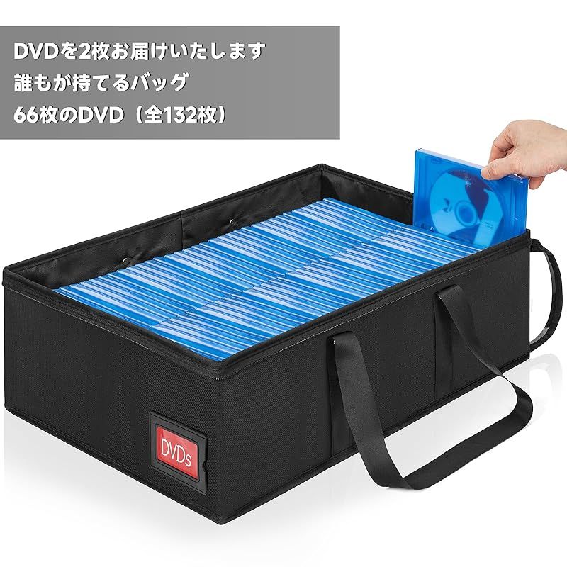 在庫セール】Negrew DVD収納 CD 透明 収納ケース 透明窓 ラベル