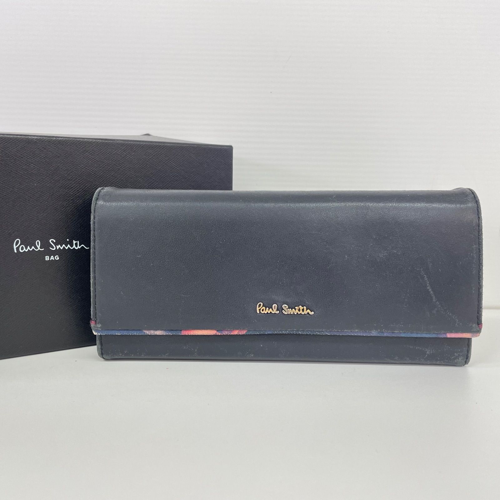 Paul Smith ポールスミス レザー 長財布 財布 サイフ ロングウォレット