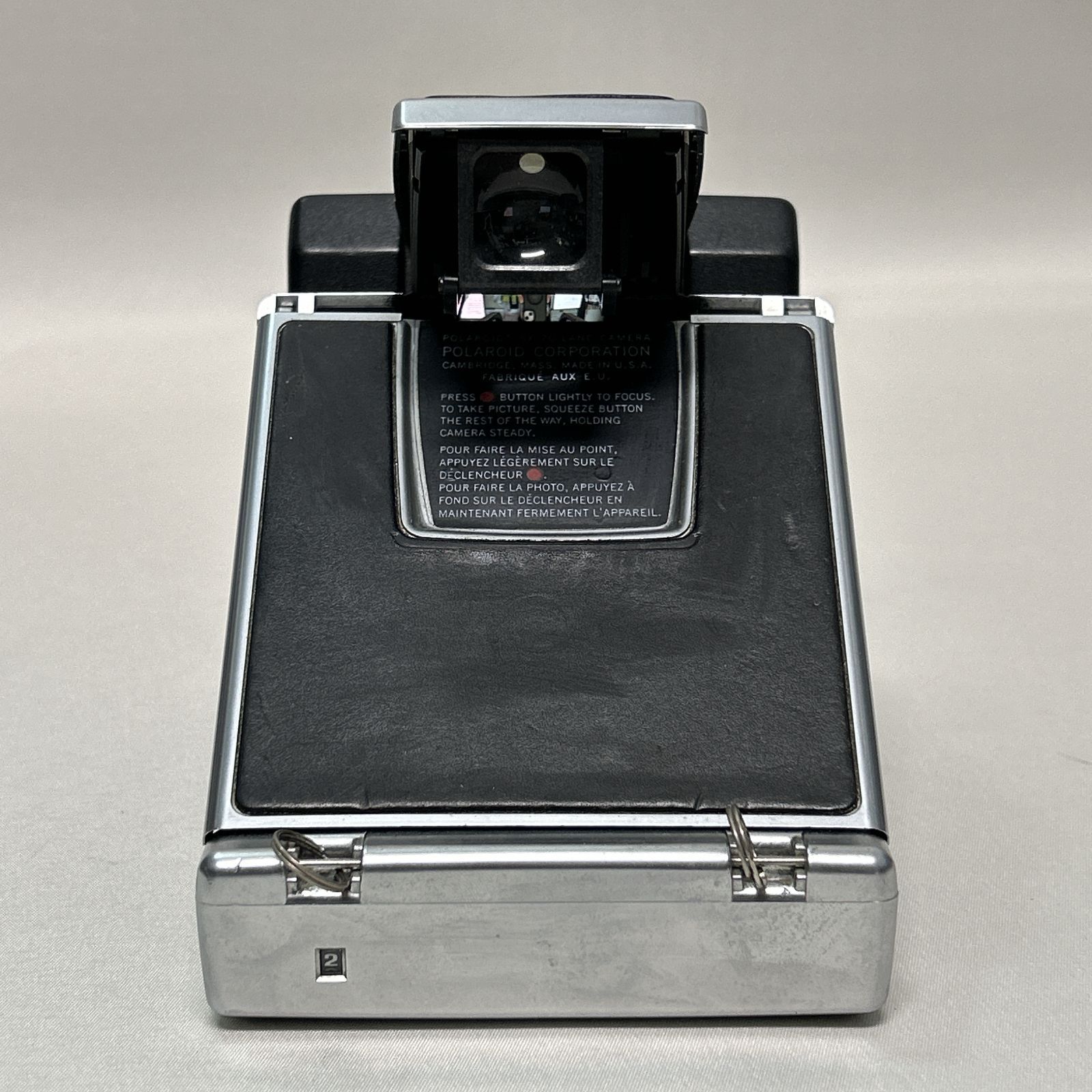 【1円】 中古 ポラロイド 一眼 レフ フィルム カメラ SX-70 ファースト モデル 茶銀 動作確認済 折りたたみ式 Y2530956 1円 ポラロイド SX-70 ファースト モデル 一眼 レフ フィルム カメラ