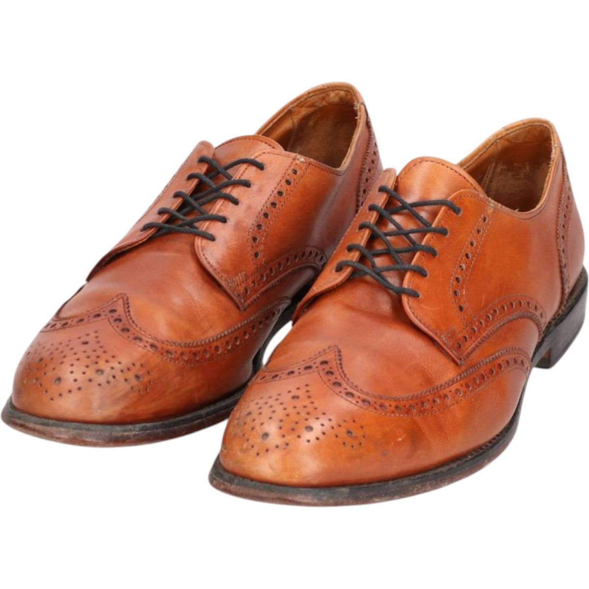 古着 アレンエドモンズ ALLEN EDMONDS ASHLAND フルブローグ ウイングチップシューズ 10 1|2 メンズ28.5cm相当|saa013889