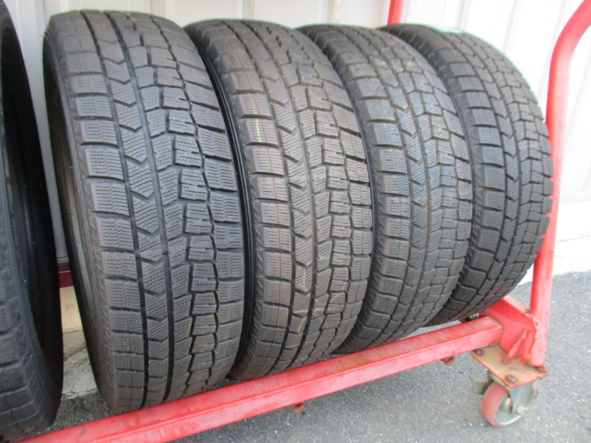 185|65R15 88Q ダンロップ WINTER MAXX WM02 スタッドレス 2025年製 4本 送料込 T60100809 インボイス領収書発行