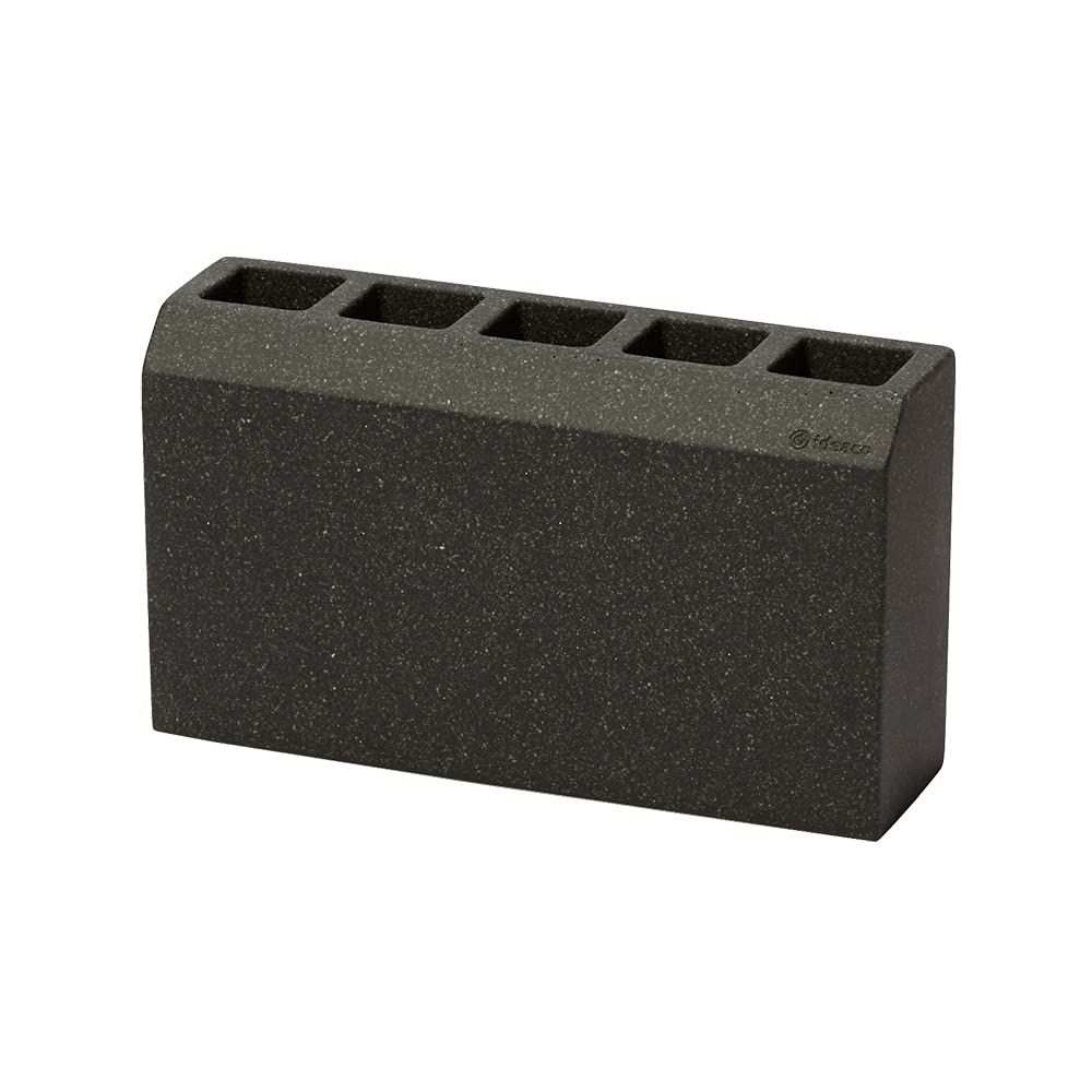 ideaco イデアコ 傘立て サンドブラック 5本挿し renga レンガ