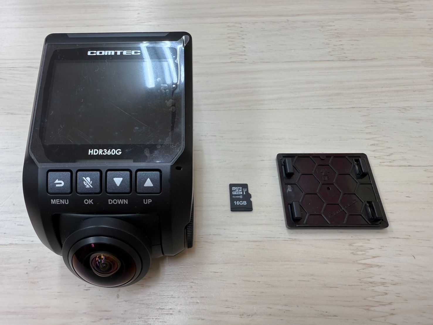 新作登場，本物保証 COMTEC HDR360G 360° カメラ搭載 高性能ドライブ